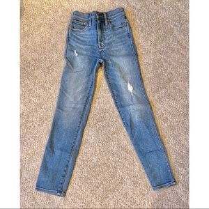 J crew point Sur 10 inch Hightower straight vintage denim jeans.